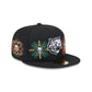 Tigres de Quintana Roo Day of the Dead Skull & Flowers 59FIFTY Fitted Hat