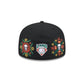 Tigres de Quintana Roo Day of the Dead Skull & Flowers 59FIFTY Fitted Hat