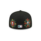 Philadelphia Phillies Day of the Dead Skull &amp; Flowers 59FIFTY Fitted Hat