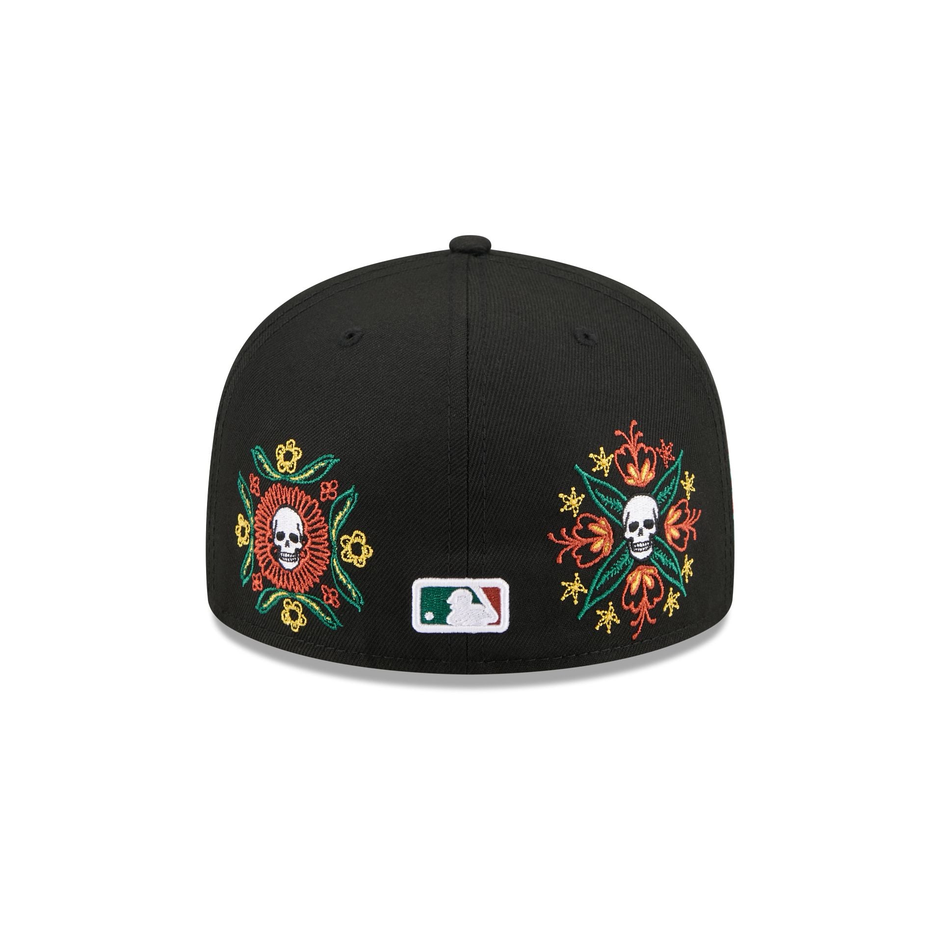 Philadelphia Phillies Day of the Dead Skull &amp; Flowers 59FIFTY Fitted Hat