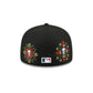 San Francisco Giants Day of the Dead Skull & Flowers 59FIFTY Fitted Hat
