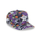 Houston Astros Day of the Dead Skull & Roses 9FIFTY A-Frame Snapback