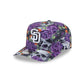 San Diego Padres Day of the Dead Skull & Roses 9FIFTY A-Frame Snapback
