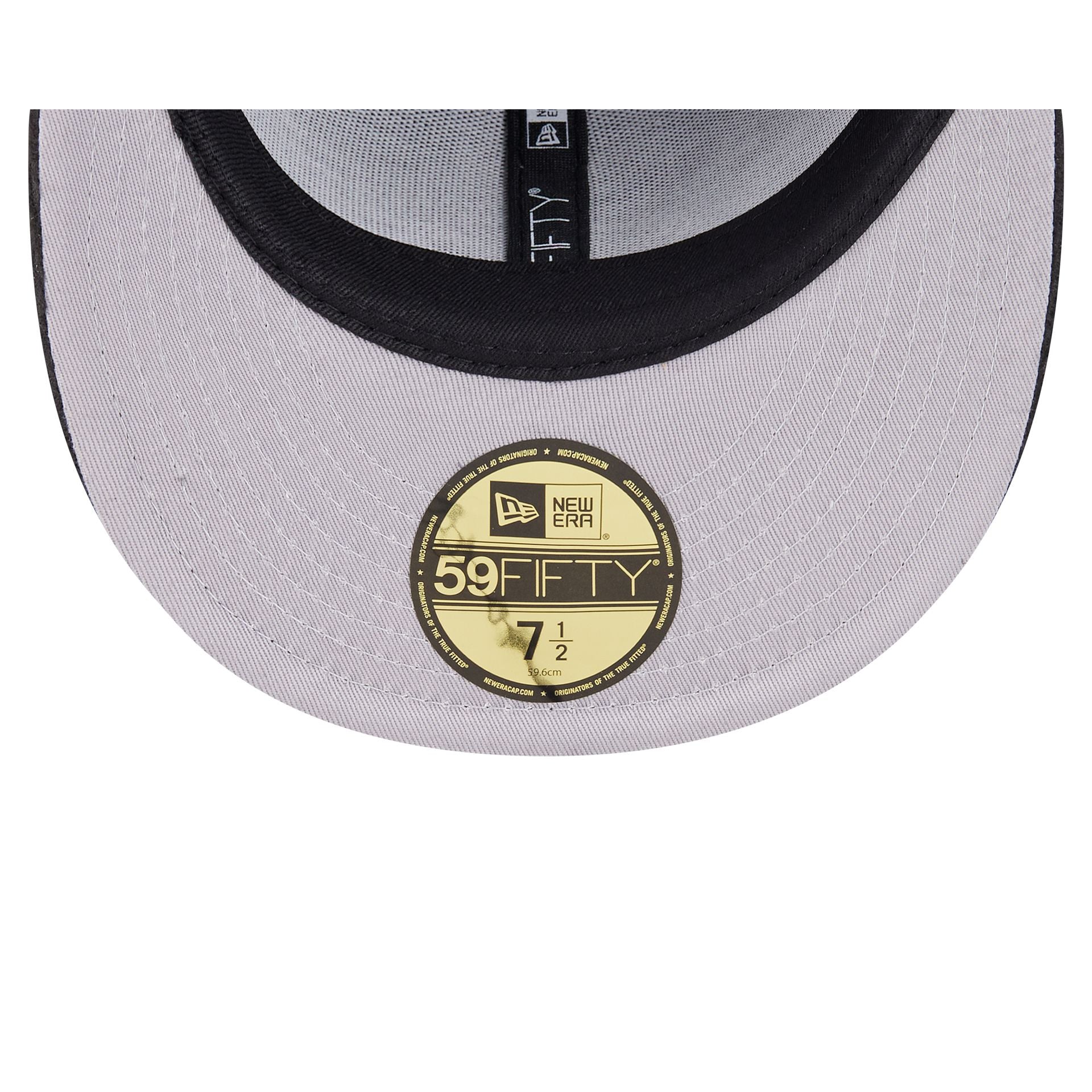 Just Caps Static Logo Chicago White Sox 59FIFTY Fitted Cap