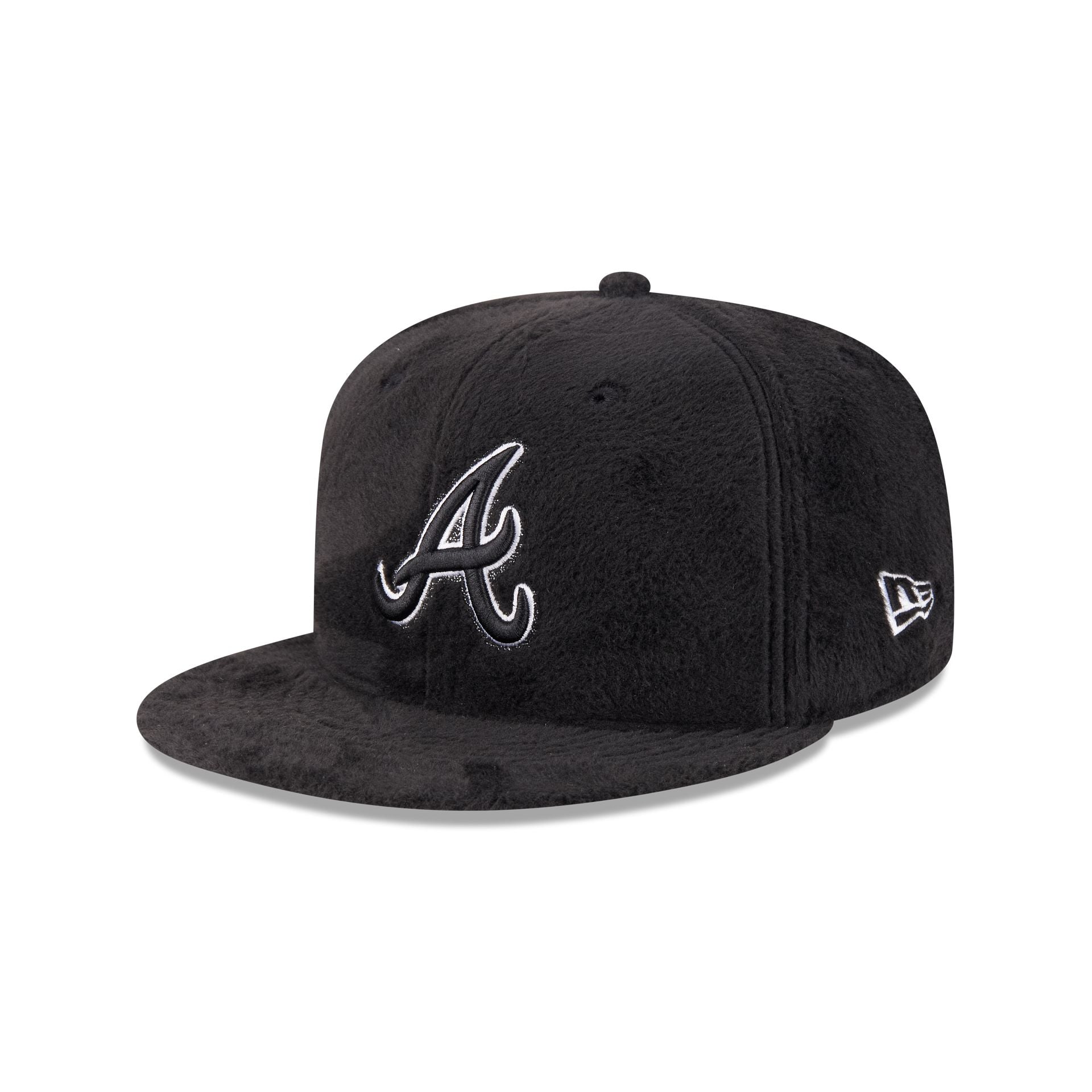 Just Caps Static Logo Atlanta Braves 59FIFTY Fitted Cap