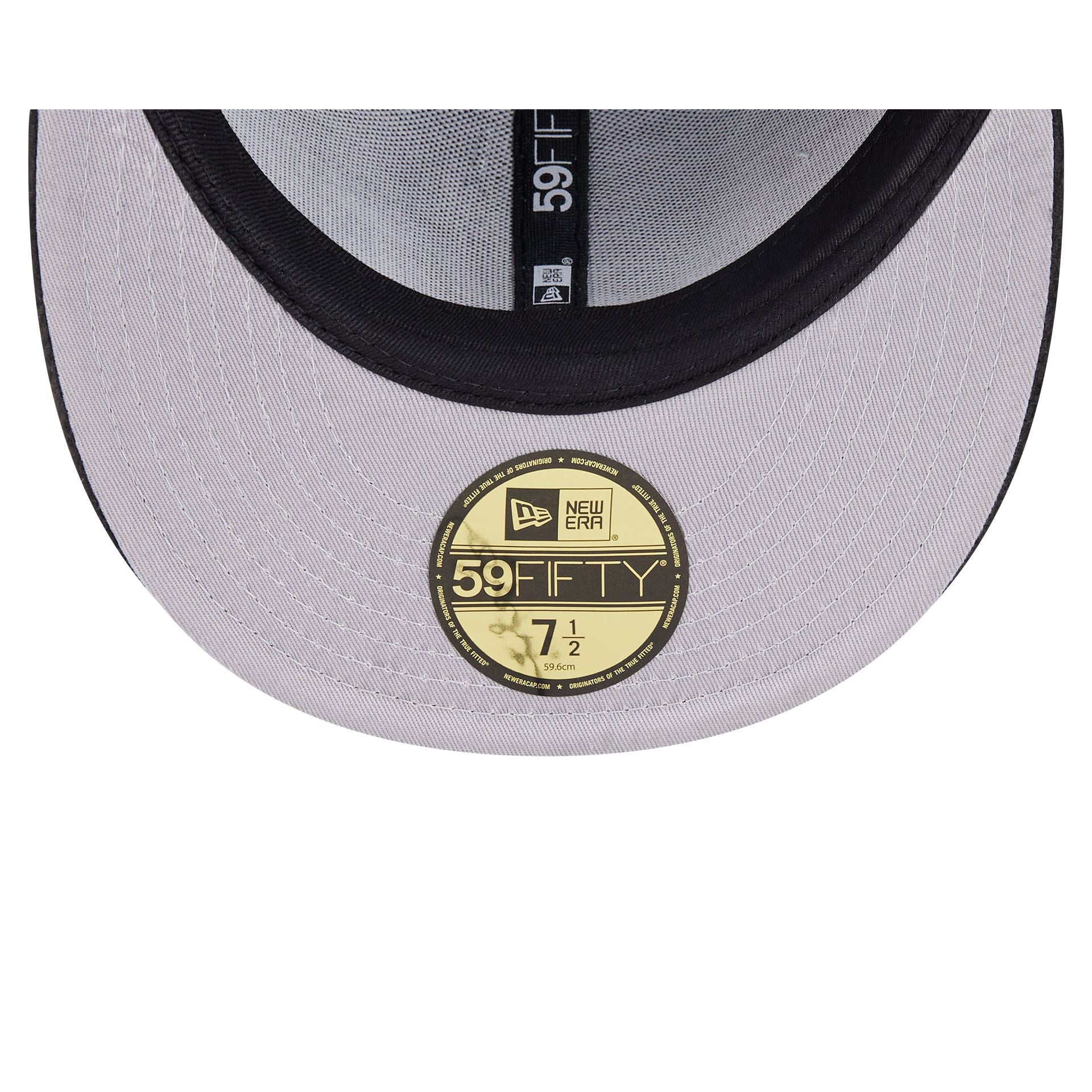 Just Caps Static Logo Atlanta Braves 59FIFTY Fitted Cap