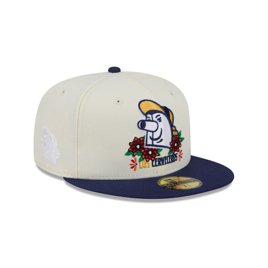 Milwaukee Brewers Day of the Dead Sugar Skull Mascot 59FIFTY Fitted Hat - New Era Cap