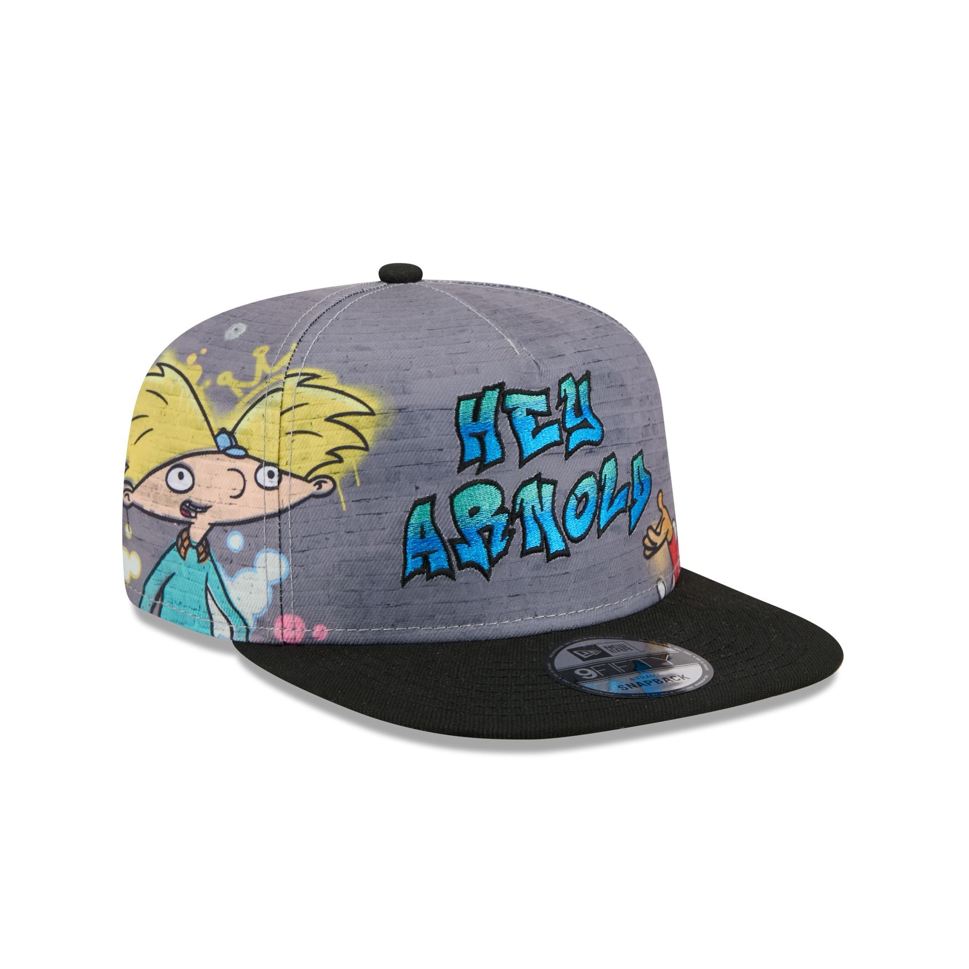 Hey Arnold! Graffiti 9FIFTY A-Frame Snapback Hat – New Era Cap