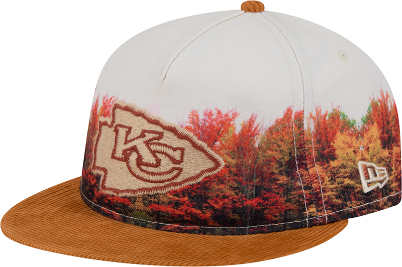 Kansas City Chiefs Fall Forest Retro Crown 9FIFTY Adjustable Hat