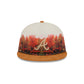 Atlanta Braves Fall Forest Retro Crown 9FIFTY Adjustable Hat