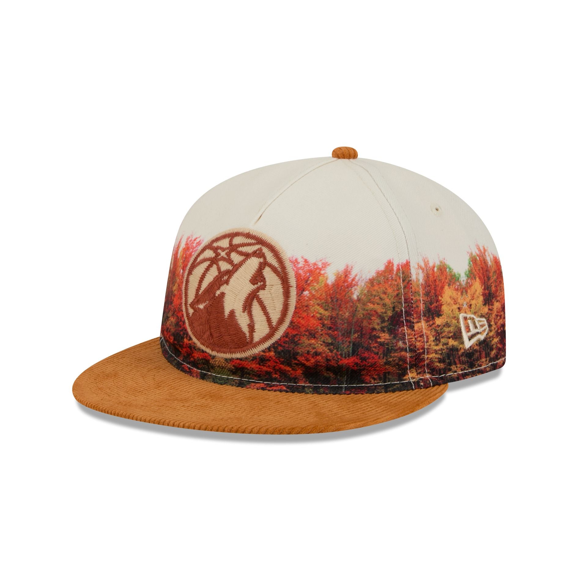 Minnesota Timberwolves Fall Forest Retro Crown 9FIFTY Adjustable