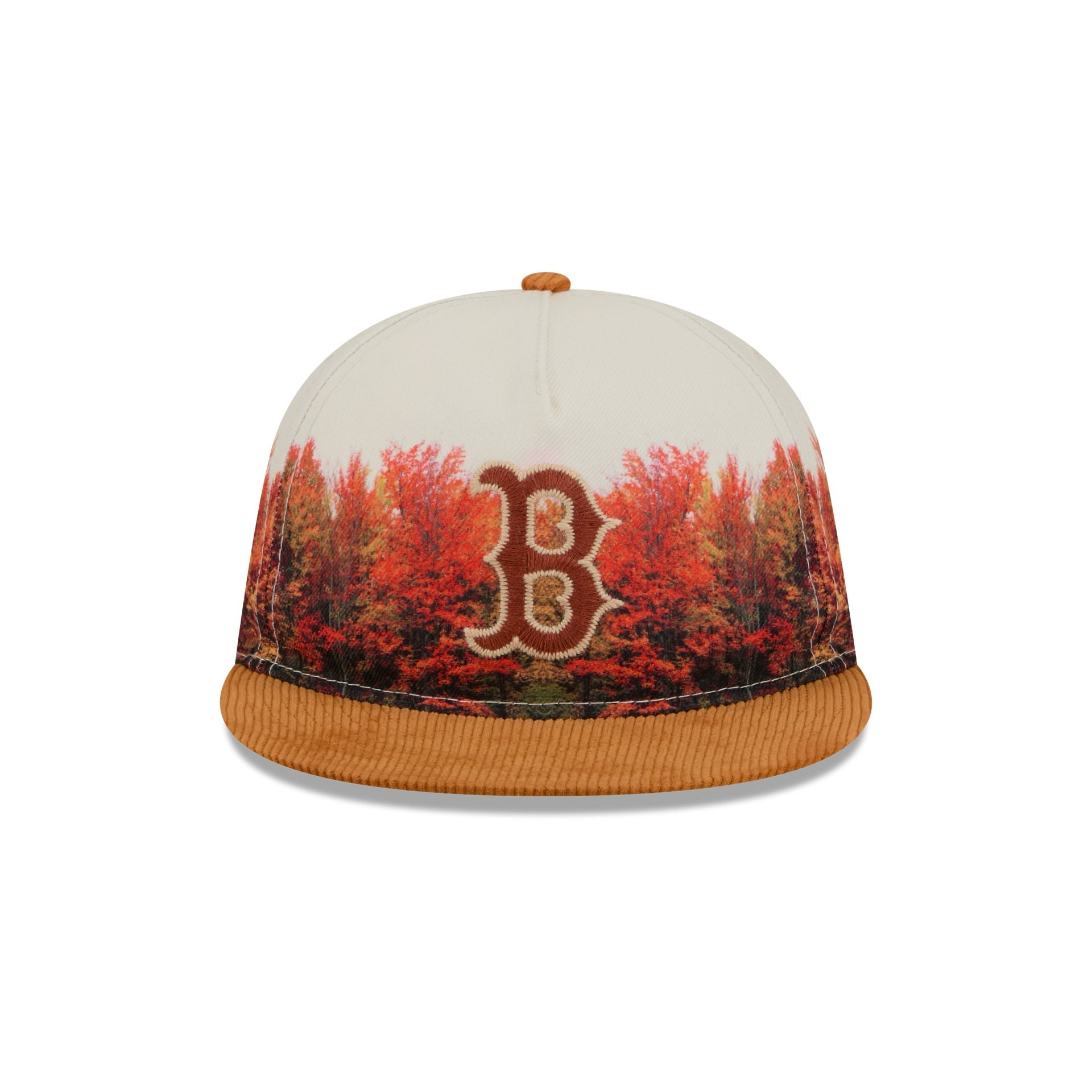 Boston Red Sox Fall Forest Retro Crown 9FIFTY Adjustable Hat – New