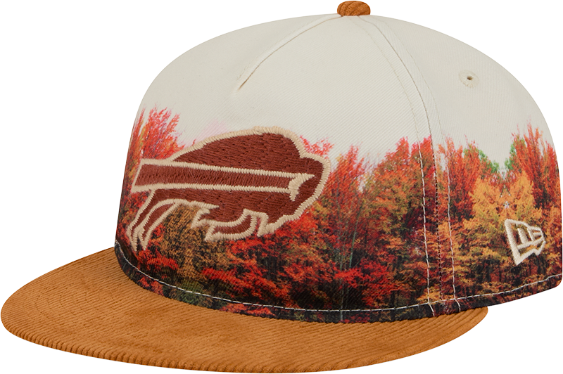 Buffalo Bills Fall Forest Retro Crown 9FIFTY Adjustable Hat