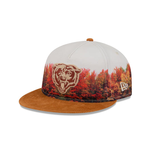 Chicago Bears Fall Forest Retro Crown 9FIFTY Adjustable Hat - New Era Cap