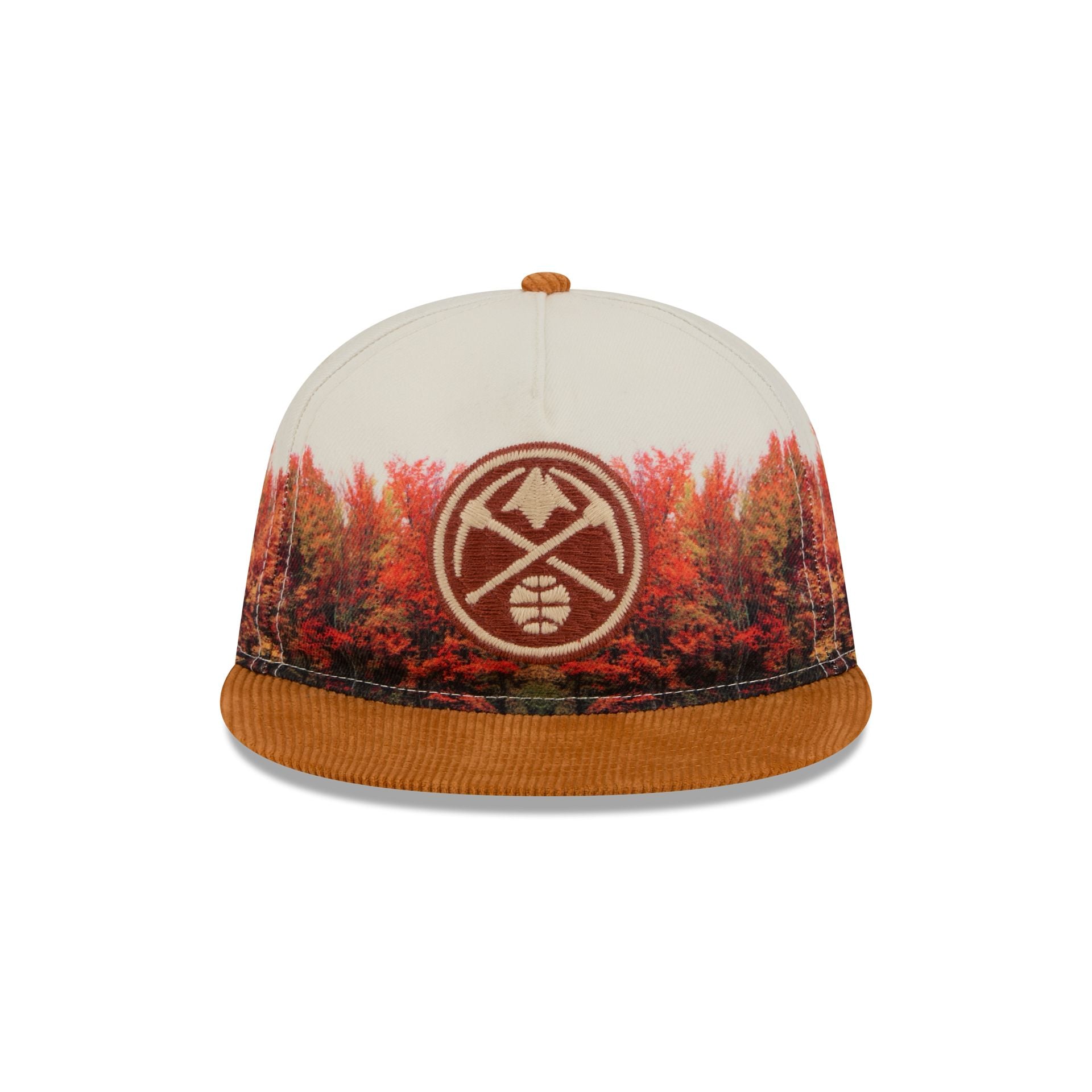 Denver Nuggets Fall Forest Retro Crown 9FIFTY Adjustable Hat