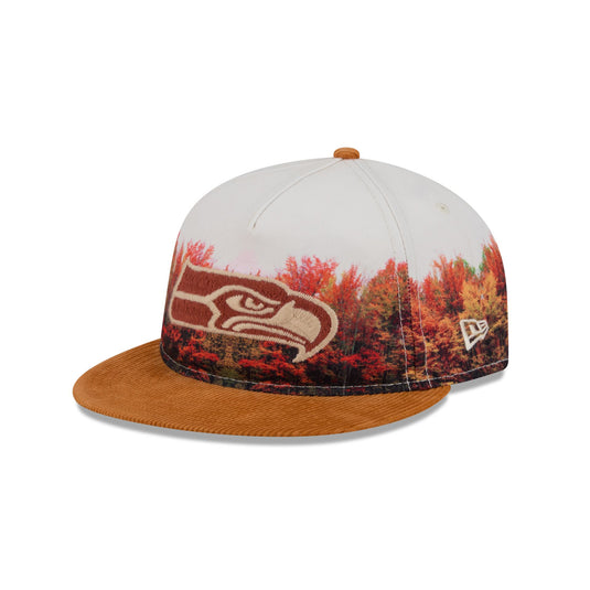 Seattle Seahawks Fall Forest Retro Crown 9FIFTY Adjustable Hat - New Era Cap