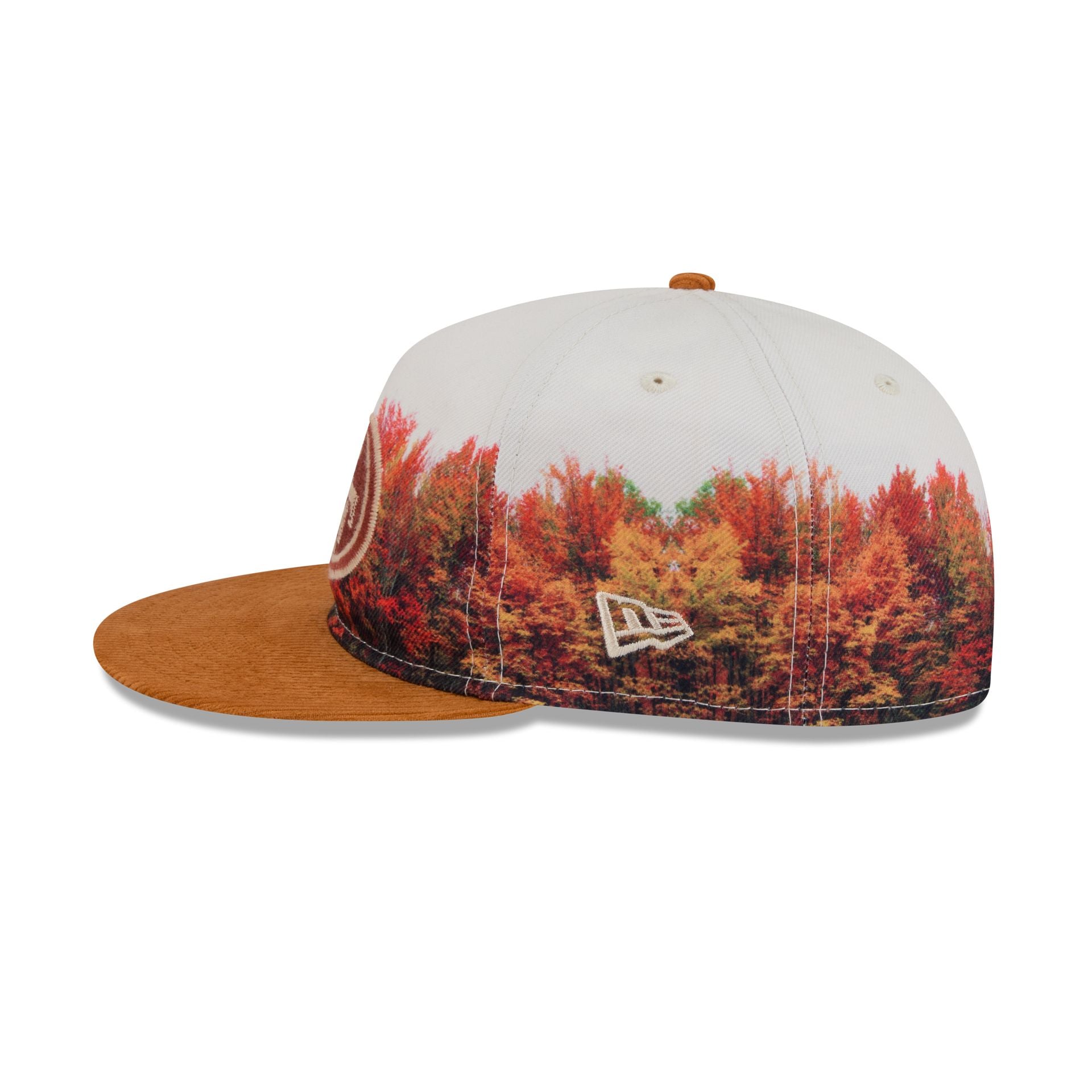 San Francisco 49ers Fall Forest Retro Crown 9FIFTY Adjustable Hat
