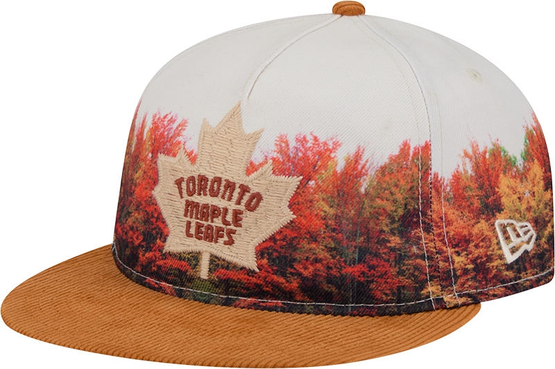 Toronto Maple Leafs Fall Forest Retro Crown 9FIFTY Adjustable Hat