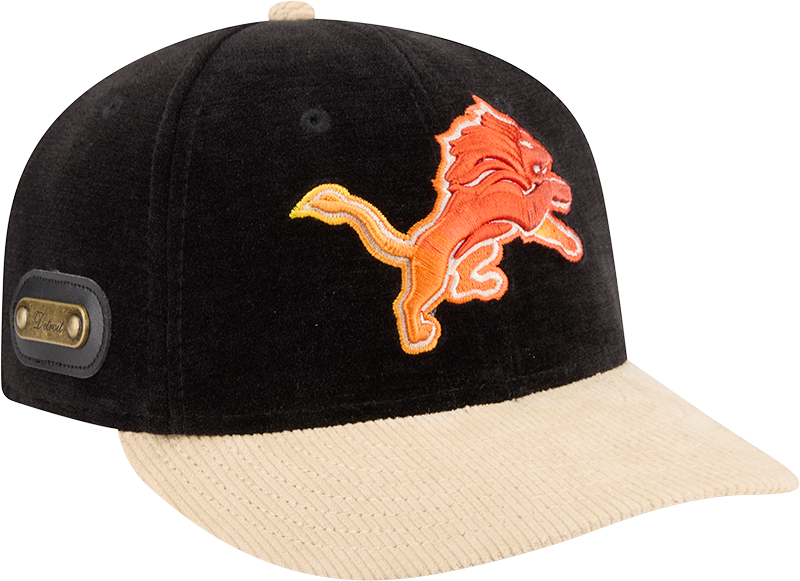 Detroit Lions Fall Velvet Low Profile 59FIFTY Fitted Hat