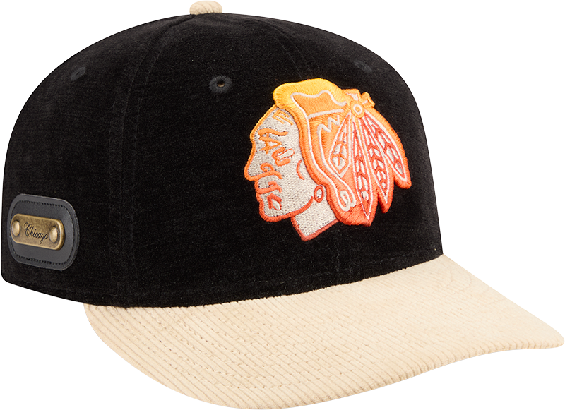 Chicago Blackhawks Fall Velvet Low Profile 59FIFTY Fitted Hat