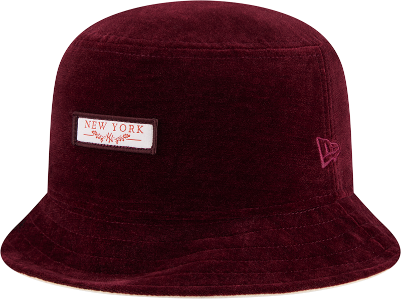 New York Yankees Fall Velvet Bucket Hat