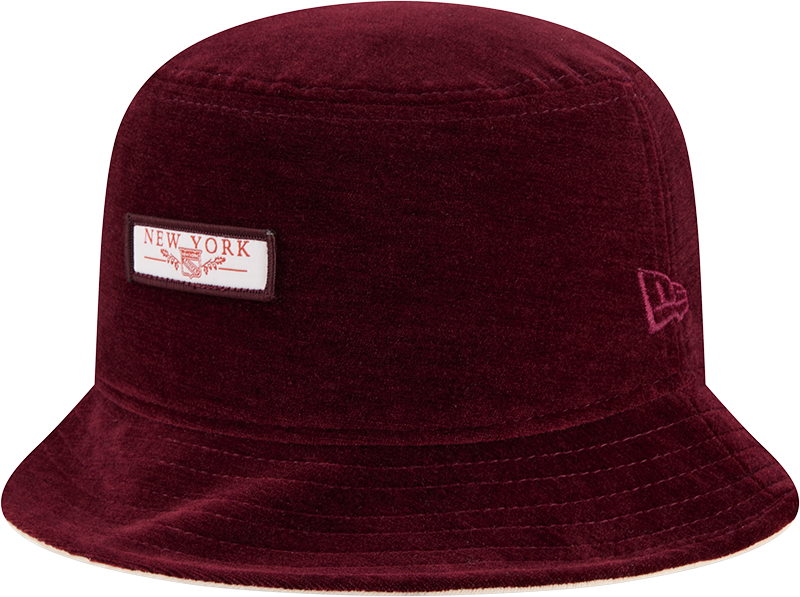 New York Rangers Fall Velvet Bucket Hat