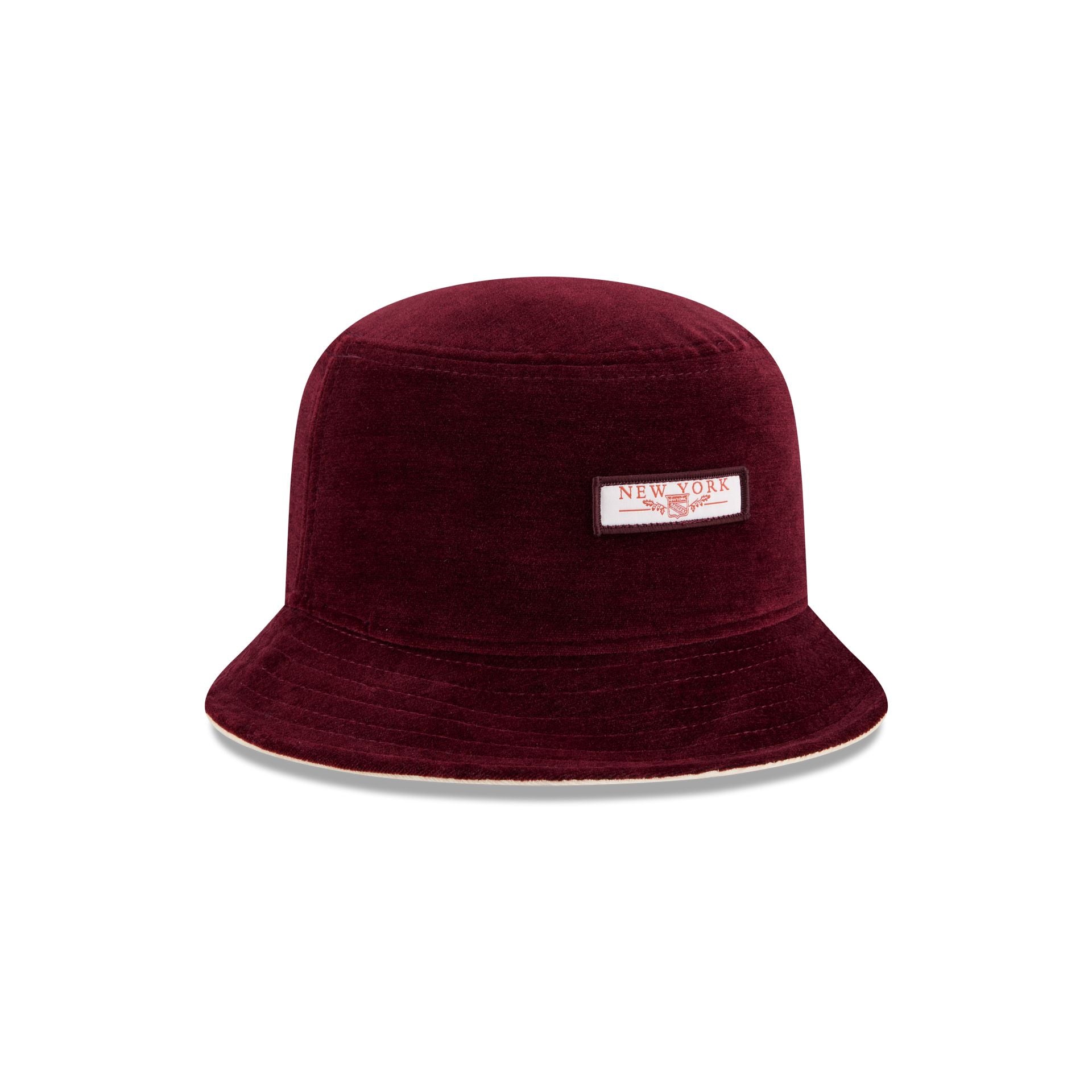 New York Rangers Fall Velvet Bucket Hat