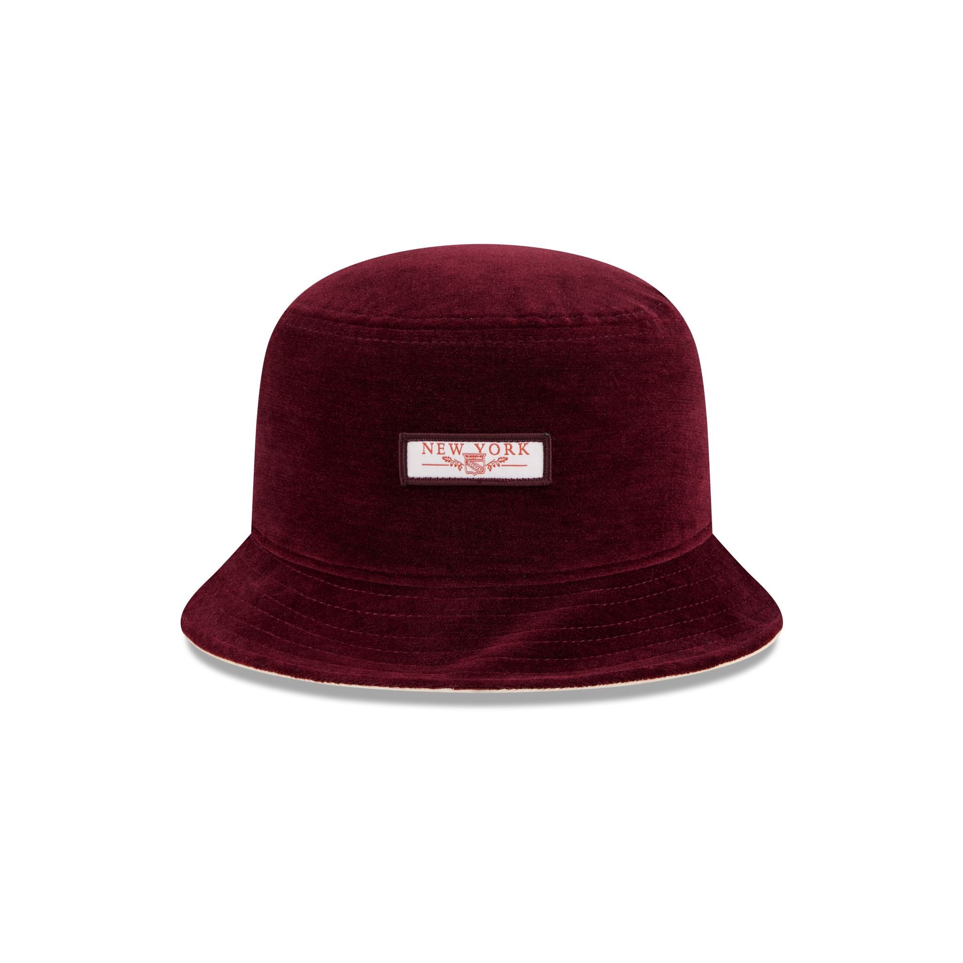 New York Rangers Fall Velvet Bucket Hat