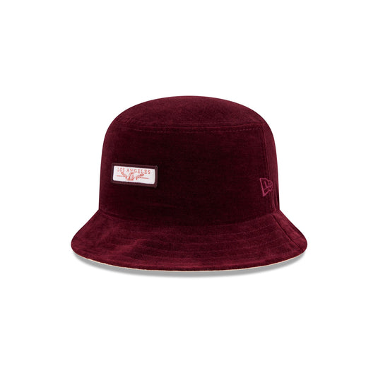 Los Angeles Dodgers Fall Velvet Bucket Hat - New Era Cap
