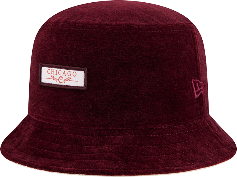 Chicago Cubs Fall Velvet Bucket Hat