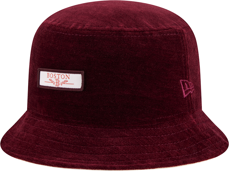 Boston Red Sox Fall Velvet Bucket Hat
