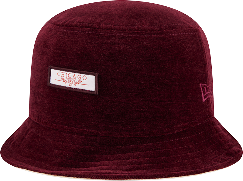 Chicago Bulls Fall Velvet Bucket Hat