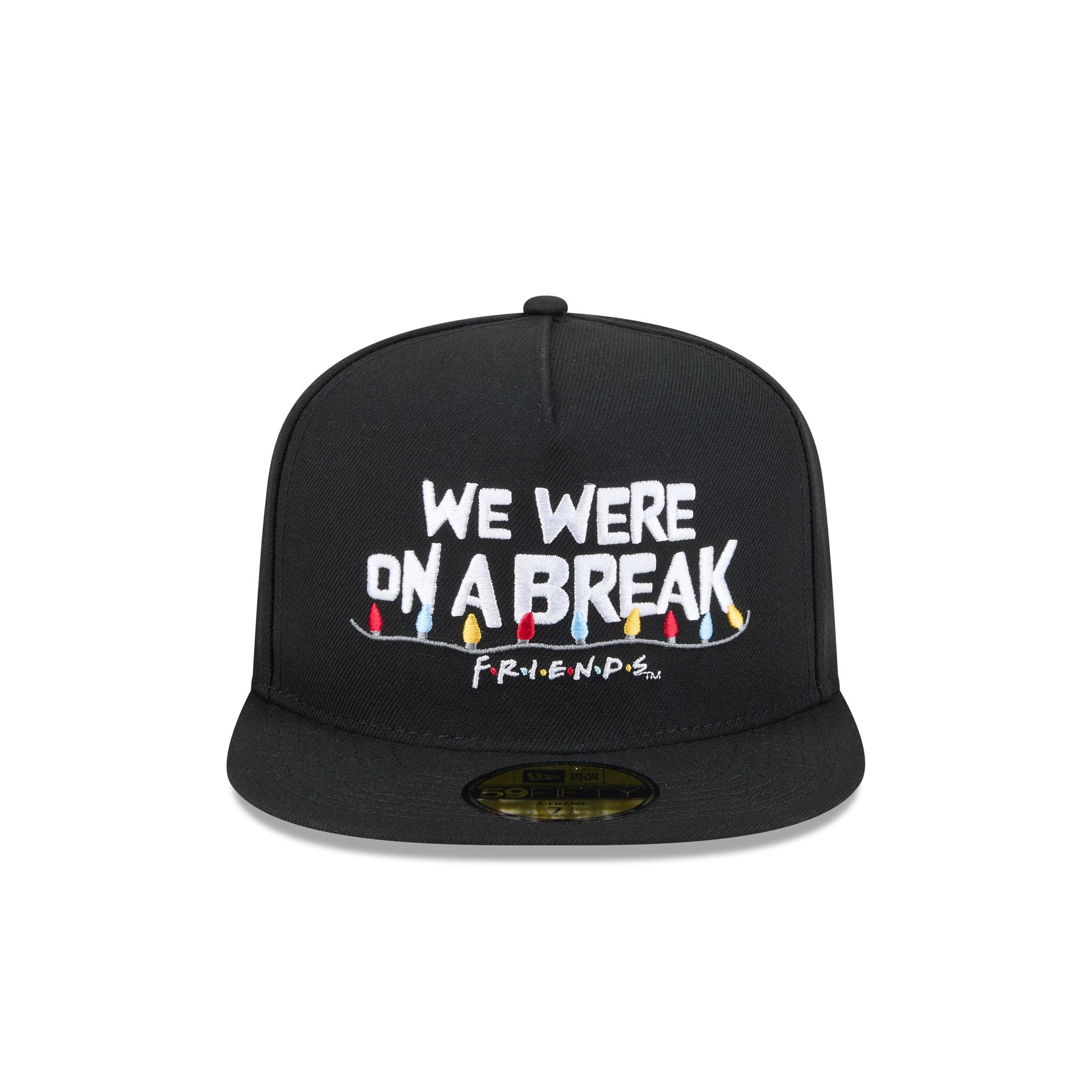 Friends We Were on a Break 59FIFTY A-Frame Fitted Hat