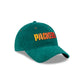 Green Bay Packers Gradient Corduroy 9TWENTY Adjustable Hat