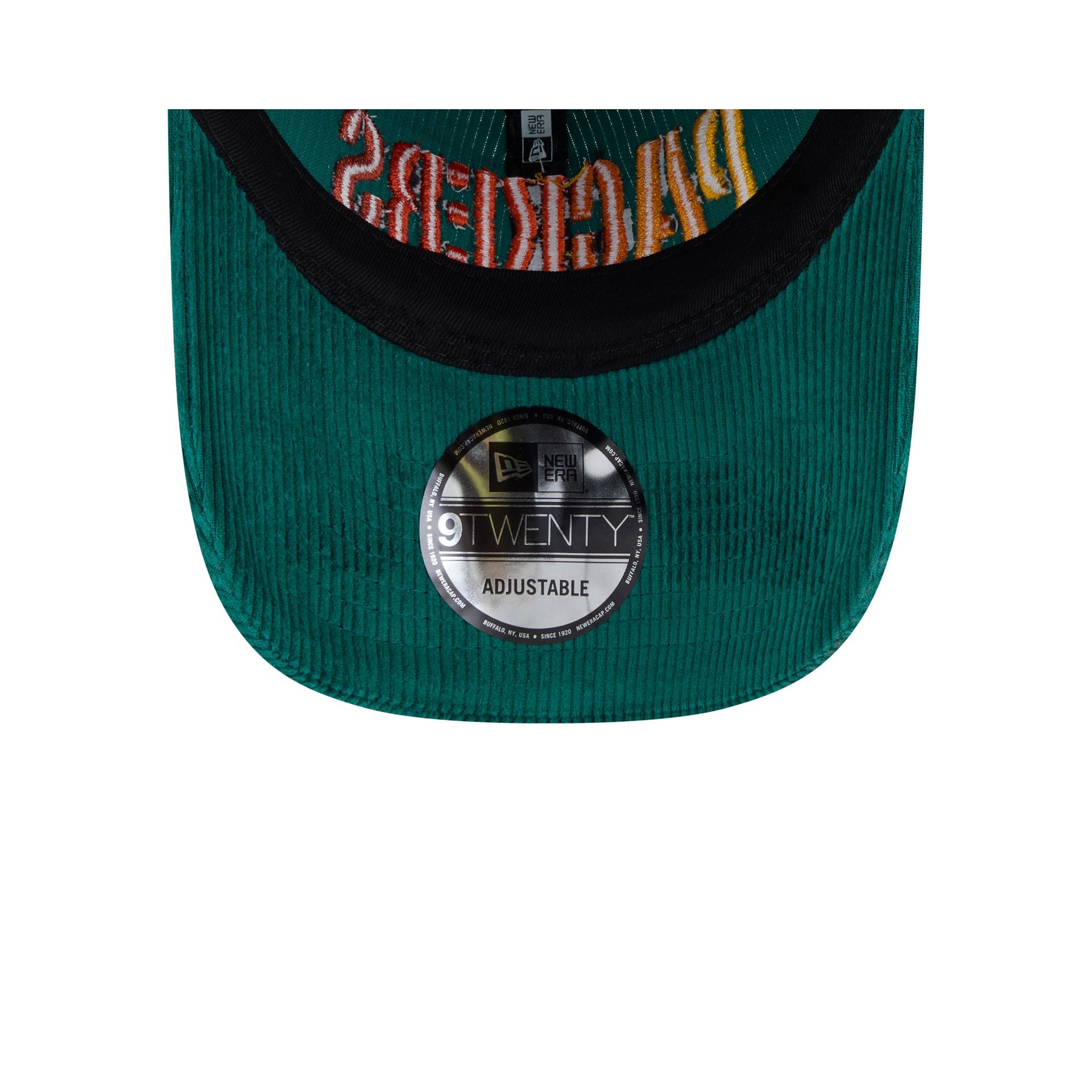 Green Bay Packers Gradient Corduroy 9TWENTY Adjustable Hat – New