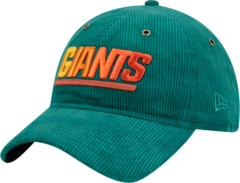 New York Giants Gradient Corduroy 9TWENTY Adjustable Hat