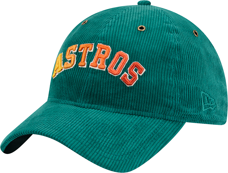 Houston Astros Gradient Corduroy 9TWENTY Adjustable Hat