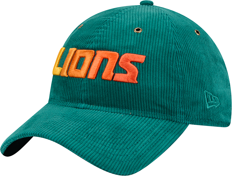 Detroit Lions Gradient Corduroy 9TWENTY Adjustable Hat