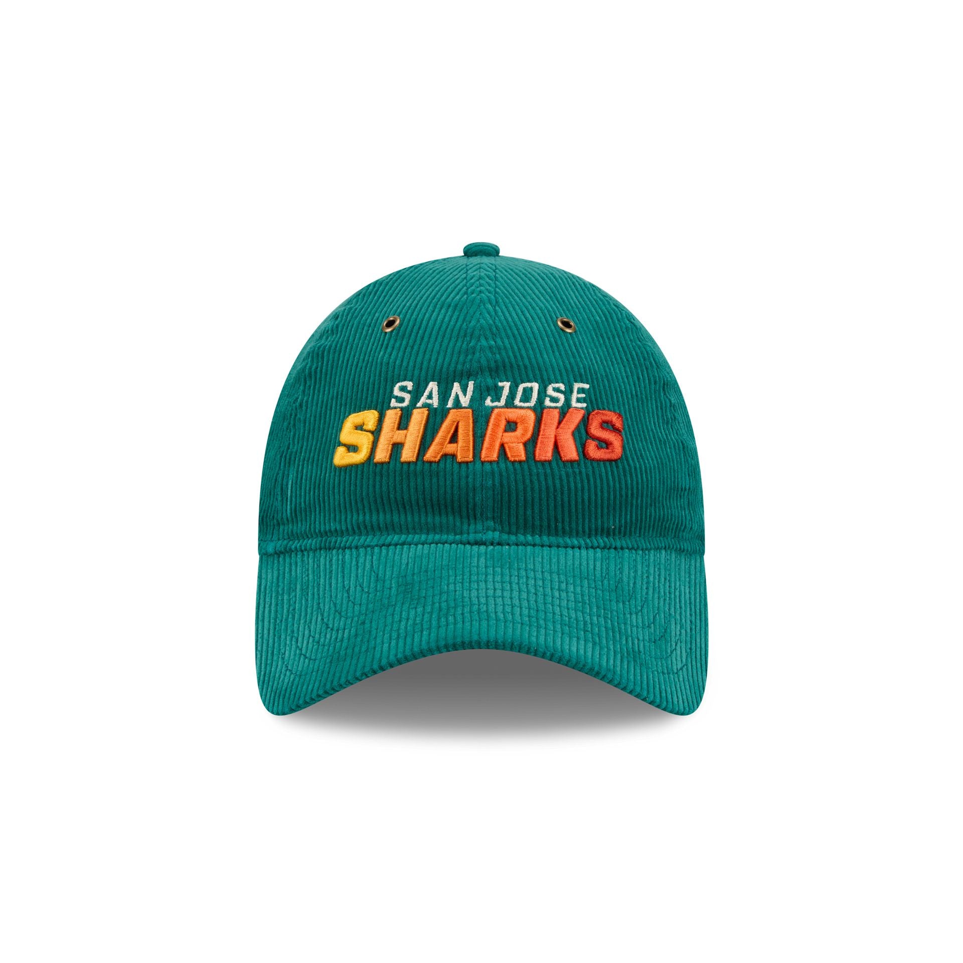 San Jose Sharks Gradient Corduroy 9TWENTY Adjustable Hat