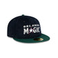Just Caps Plaid Interior Orlando Magic Retro Crown 59FIFTY Fitted Hat
