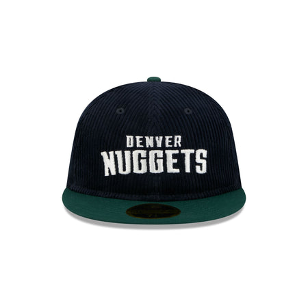 Just Caps Plaid Interior Denver Nuggets Retro Crown 59FIFTY Fitted Hat