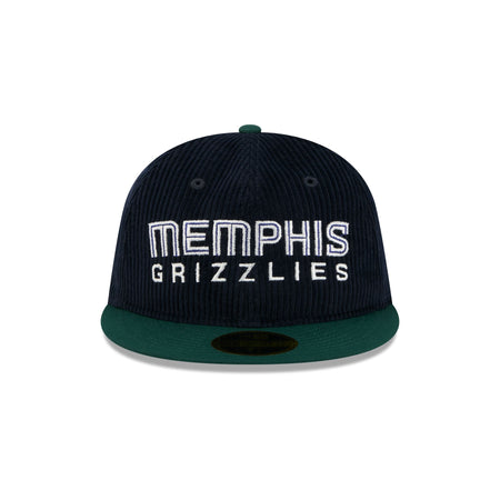 Just Caps Plaid Interior Memphis Grizzlies Retro Crown 59FIFTY Fitted Hat