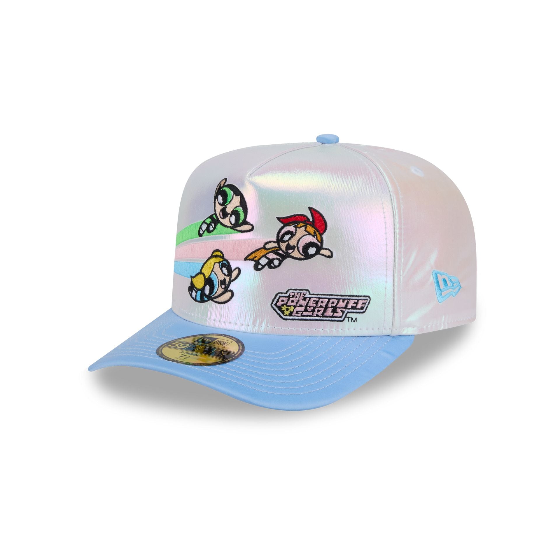 The Powerpuff Girls Iridescent 59FIFTY A-Frame Fitted Hat