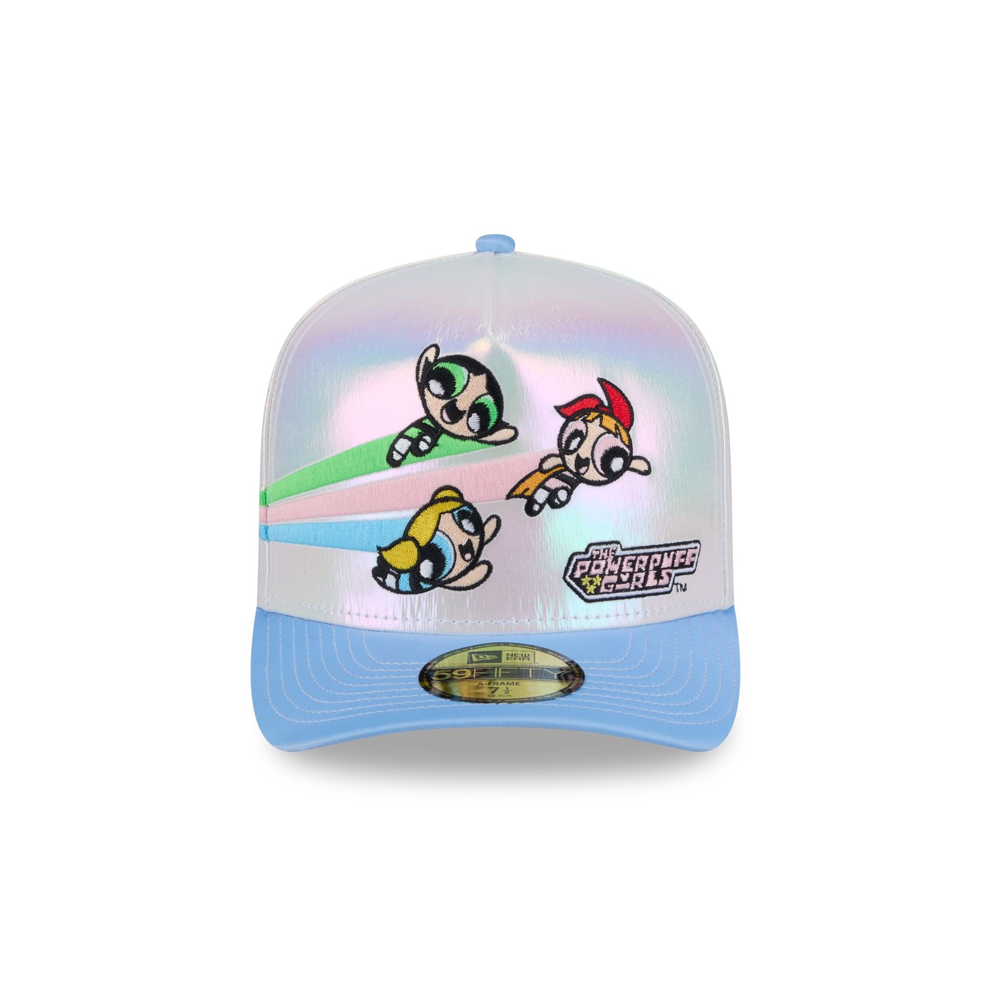 The Powerpuff Girls Iridescent 59FIFTY A-Frame Fitted Hat