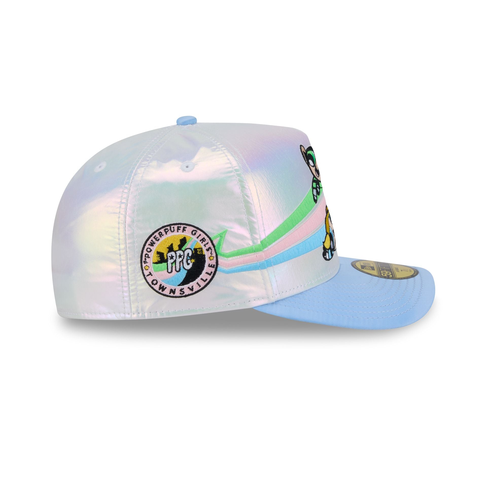 The Powerpuff Girls Iridescent 59FIFTY A-Frame Fitted Hat