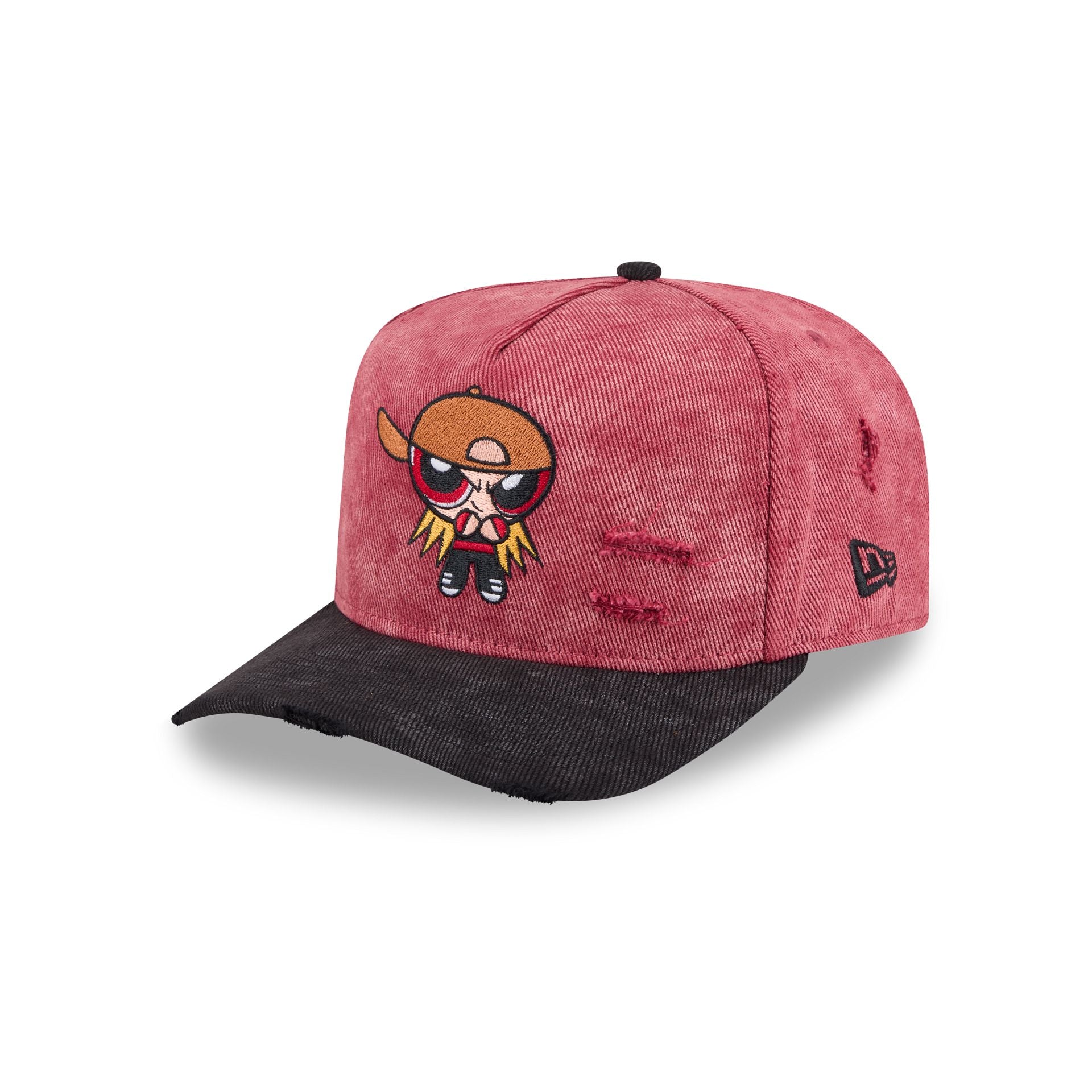 Newjeas x power puff girlsコラボキャップ　ヘリンver The Powerpuff Girls Brick 9FIFTY A-Frame Snapback Hat – New Era Cap
