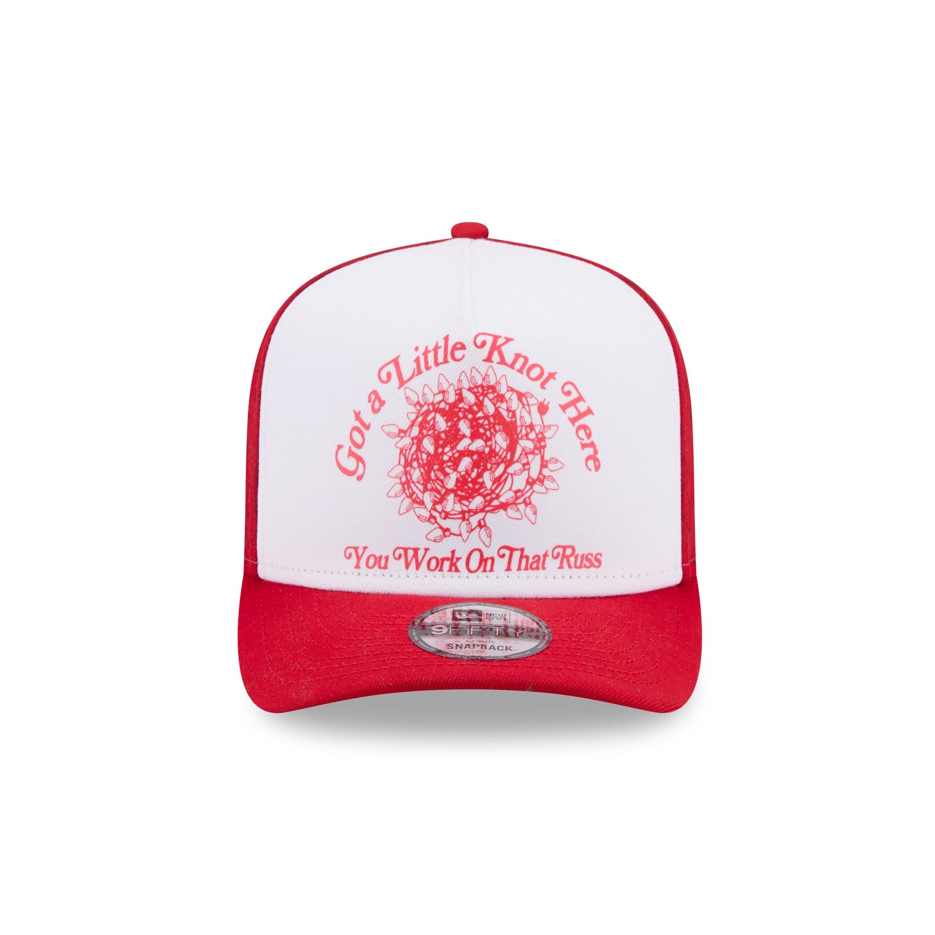 National Lampoon's Christmas Vacation Got a Little Knot Here 9FIFTY A-Frame Snapback Hat