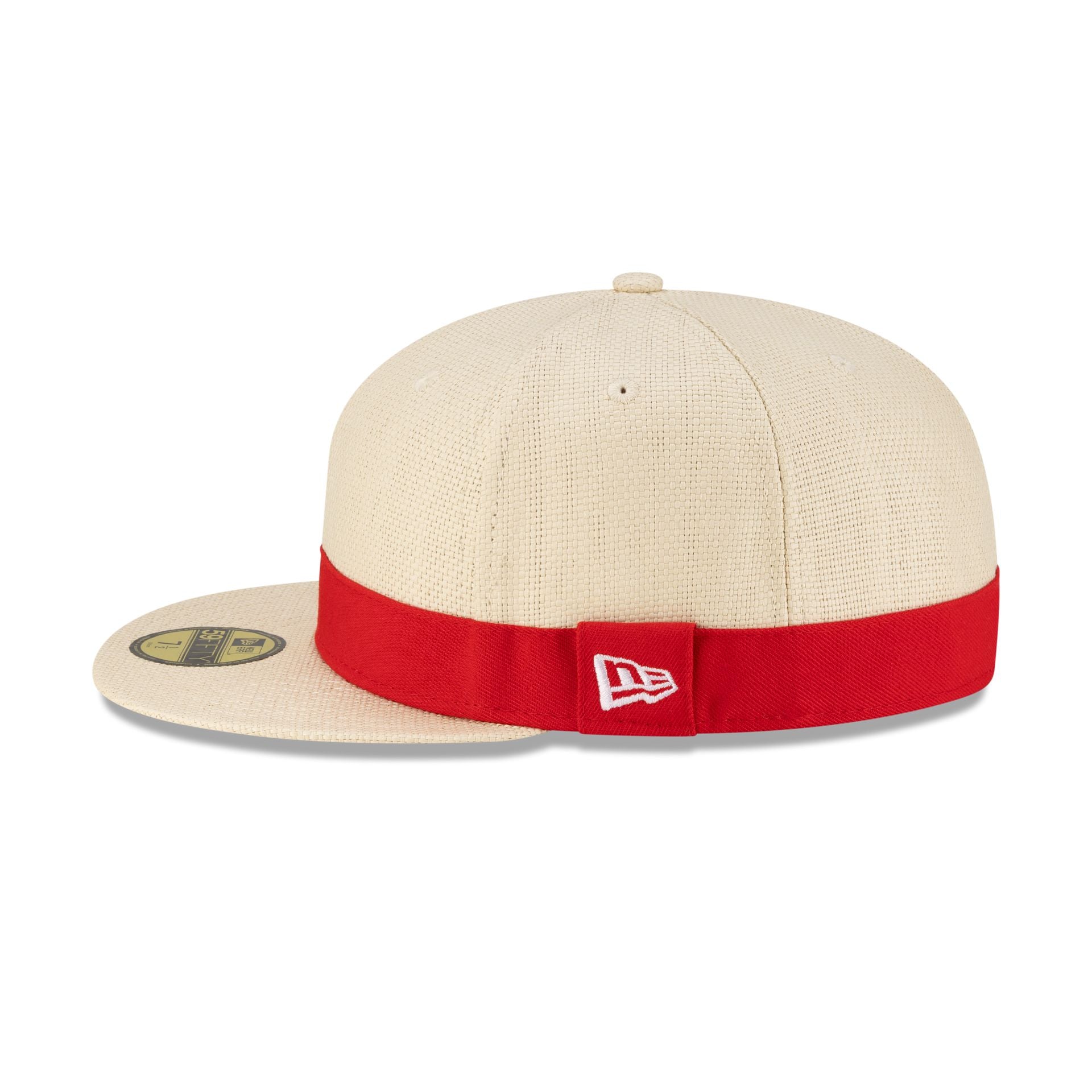 One Piece Straw Stitch 59FIFTY Fitted Hat – New Era Cap