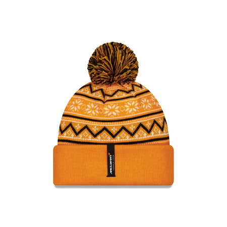 McLaren Formula 1 Team Holiday Pom Knit Hat