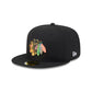 Chicago Blackhawks Rear Wordmark 59FIFTY Fitted Hat